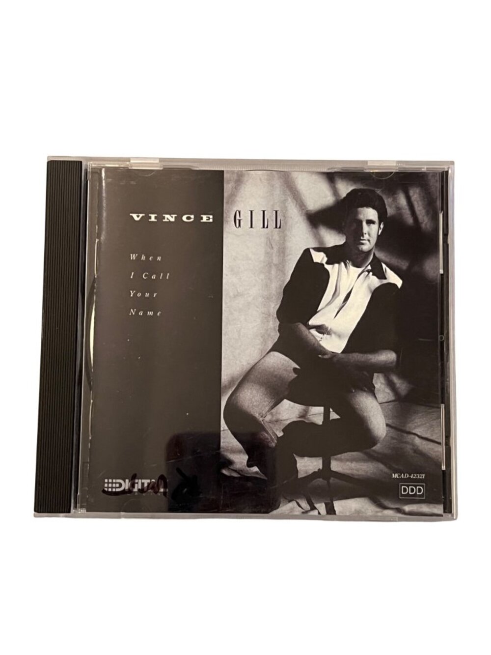 Vince Gill When I Call Your Name CD 1989 Country MCA Records Pre-Owned